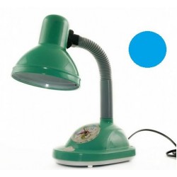 Настольная лампа 2066 голубая под Е27  R&C