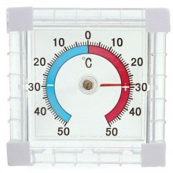 Термометр оконный квадратный Биметаллический